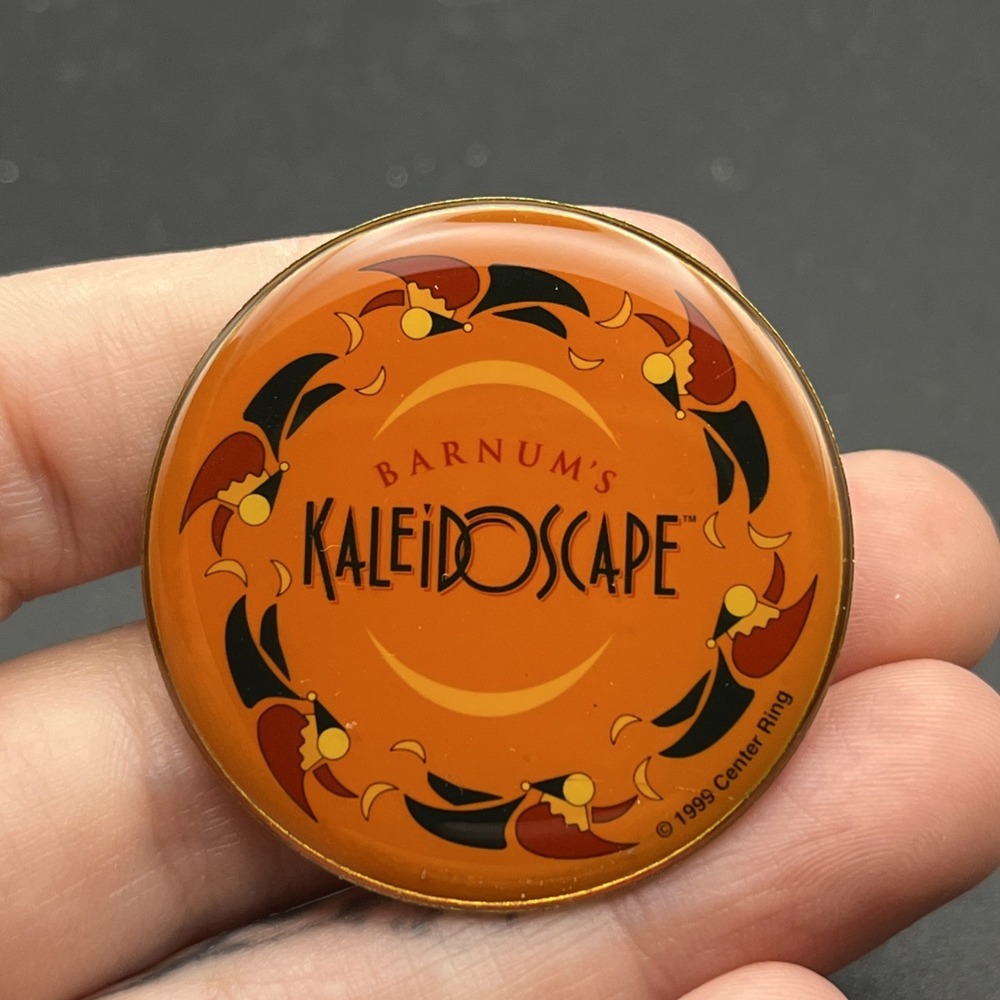 Barnum's Kaleidoscape Circus Lapel Hat Pin